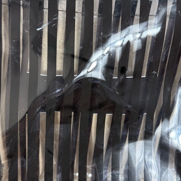 Henry Bendel clear stripe centennial beach bag iconic tote - Picture 4 of 6